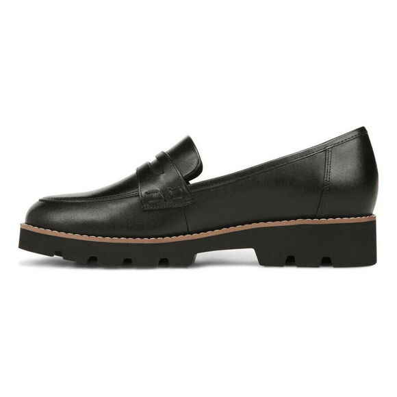 Vionic Cheryl II I7819L1 Loafers Women's US 8 Black Leather Casual Shoes ZPO519 - Picture 3 of 15